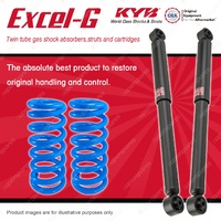 Rear KYB EXCEL-G Shock Absorbers + Standard Coil Springs for NISSAN Skyline R30