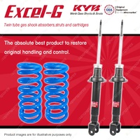 Rear KYB EXCEL-G Shock Absorbers + Standard Coil Springs for NISSAN 300ZX Z32