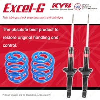Rear KYB EXCEL-G Shock Absorbers Sport Low Coil Springs for HONDA Accord CB9 CE1