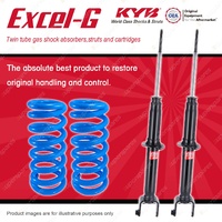Rear KYB EXCEL-G Shock Absorbers + Standard Coil Springs for HONDA Prelude BB2