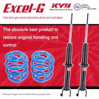 Rear KYB EXCEL-G Shock Absorbers + Super Low Coil Springs for HONDA Prelude BB2