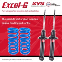 Rear KYB EXCEL-G Shock Absorbers + Standard Coil Springs for HYUNDAI Sonata Y3