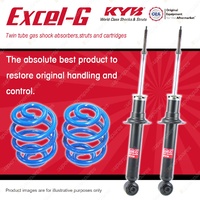 Rear KYB EXCEL-G Shock Absorbers + Sport Low Coil Springs for NISSAN Maxima A33