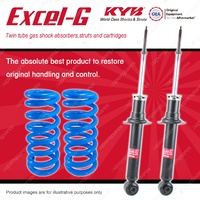 Rear KYB EXCEL-G Shock Absorbers + Standard Coil Springs for NISSAN Maxima A33