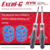 Rear KYB EXCEL-G Shock Absorbers Super Low Coil Springs for HONDA Civic EU3 ES1