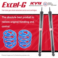 Rear KYB EXCEL-G Shock Absorbers Super Low Coil for HOLDEN Commodore VL