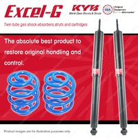 Rear KYB EXCEL-G Shock Absorbers + Sport Low Coil Springs for HOLDEN Astra TR
