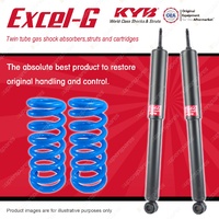 Rear KYB EXCEL-G Shock Absorbers + Raised Coil Springs for HOLDEN Torana LC FWD