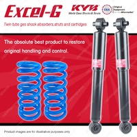 Rear KYB EXCEL-G Shock Absorbers Coil Springs for MITSUBISHI Colt RA RB RC RD RE