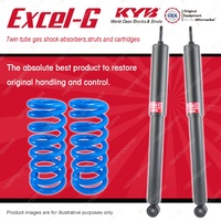 Rear KYB EXCEL-G Shock Absorbers + Standard Coil Springs for TOYOTA Tarago YR20R