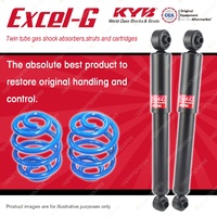 Rear KYB EXCEL-G Shock Absorbers + Sport Low Coil Springs for HOLDEN Astra TS