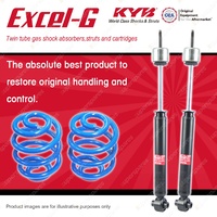 Rear KYB EXCEL-G Shock Absorbers Sport Low Coil Springs for FORD Falcon EB EB ED