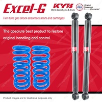 Rear KYB EXCEL-G Shocks HD Raised Coil Springs for NISSAN Pathfinder R50