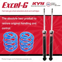 Rear KYB EXCEL-G Shock Absorbers + Sport Low Coil Springs for ROVER75