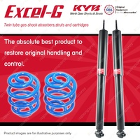 Rear KYB EXCEL-G Shock Absorbers STD Coil Springs for HOLDEN Commodore VX VY VZ