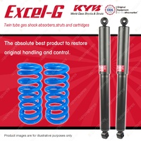 Rear KYB EXCEL-G Shocks HD Raised Coil Springs for JEEP Grand Cherokee WG WJ