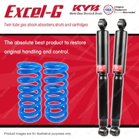 Rear KYB EXCEL-G Shocks Coil Springs for MITSUBISHI Magna TR TS Verada KR KS