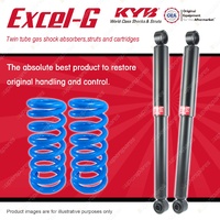 Rear KYB EXCEL-G Shock Absorbers + Raised Coil Springs for NISSAN Patrol GQ