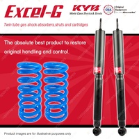 Rear KYB EXCEL-G Shock Absorbers + Raised Coil Springs for HOLDEN Adventra VYII