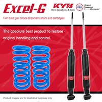 Rear KYB EXCEL-G Shock Absorbers Sport Low Coil for VOLKSWAGEN Passat 3B