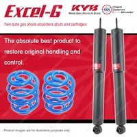 Rear KYB EXCEL-G Shock Absorbers + STD Coil Springs for HOLDEN Commodore VY VZ