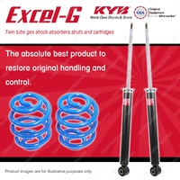 Rear KYB EXCEL-G Shock Absorbers + Sport Low Coil Springs for HOLDEN Cruze JG JH