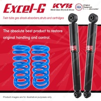 Rear KYB EXCEL-G Shock Absorbers STD Coil Springs for TOYOTA Kluger GSU 50R 55R