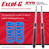 Rear KYB EXCEL-G Shock Absorbers + Raised Coil Springs for HOLDEN Apollo JK JL
