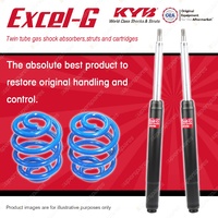 Rear KYB EXCEL-G Shock Absorbers + Sport Low Coil Springs for TOYOTA MR2 SW20R