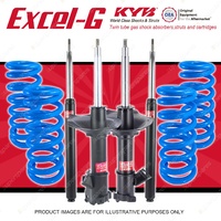 4x KYB EXCEL-G Shock Absorbers + Lovells STD Coil Springs for NISSAN Maxima J30