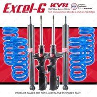 4x KYB EXCEL-G Shocks Raised Coil for HOLDEN Commodore VR VS Wagon FE2 V6