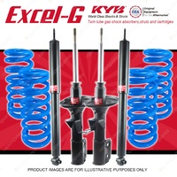 4x KYB EXCEL-G Shocks Lovells Raised Coil for HOLDEN Commodore VR VS IRS V8