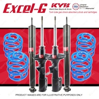 4x KYB EXCEL-G Shocks + Super Low Coil Springs for HOLDEN Commodore VX 5.7 V8