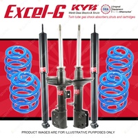 4x KYB EXCEL-G Shocks + Super Low Coil for HOLDEN Commodore VZ Sedan 3.6 V6