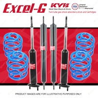 4x KYB EXCEL-G Shocks + Super Low Coil Springs for FORD Falcon XR XT XW XY