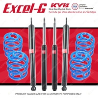 4x KYB EXCEL-G Shocks Sport Low Coil for HOLDEN Commodore VN VP Wagon 5.0 V8