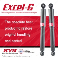 2x Rear KYB Excel-G Shock Absorber for Volkswagen CADDY LIFE 2K 1.6 1.9L Van