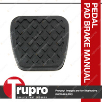 Trupro Pedal Pad - Brake Manual for Holden Rodeo KB29 47 R9 TF C2 TF88 93 97 99
