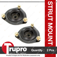 2 x Front Trupro LH/RH Strut Mount for Toyota Corolla AE94 1.6L 4cyl 8/91-10/95