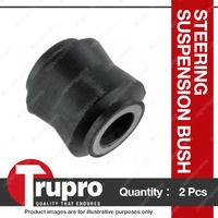 2 Trupro Front Rubber Steering Damper bushes for Nissan Patrol G60 G61 MQ