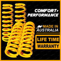 Front + Rear King Coil Springs for MITSUBISHI PAJERO NM NP NS NT NW LWB PETROL