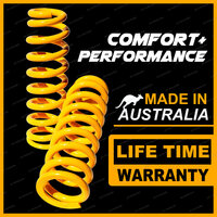 2 Rear King Standard Height Coil Springs for HOLDEN COMMODORE VE STATESMAN WM WN