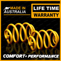 2 Rear King Lowered EHD Suspension Coil Springs for HOLDEN COMMODORE STATESMAN