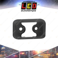 LED Autolamps Black Bracket Suit 35/58 Series Lamps Single Bulk 58mm x 35mm