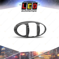 LED Autolamps Black Bezel Suit 97 Series Side Direction Indicator Lamps