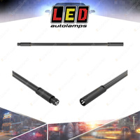 LED Autolamps 2 x 3 Core 500mm Cable Extenders with 2 x 2PC Covers Twin Blister