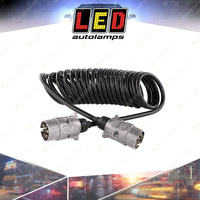 LED Autolamps 7 Pin 12 Volt Suzi Coil Connector 4.5 Metre Length Bulk