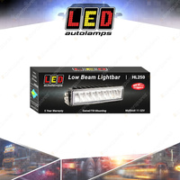 LED Autolamps 10" Low Beam LED Light Bar 11-32 Volt 1000lm Effective Single Box