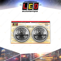 LED Autolamps 5 3/4 Inch Head Light High/Low Beam Front Position Twin Blister