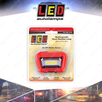 LED Autolamps Rechargeable Head Position Light High/Low Lumen Single Blister